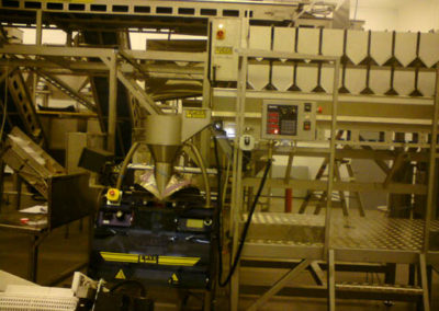 Packaging line with JASA Easy bagger and Newtec weigher 2009 PCB.